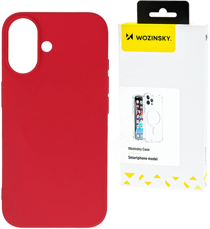 Wozinsky Silikondeksel Samsung Galaxy S25 - Rød