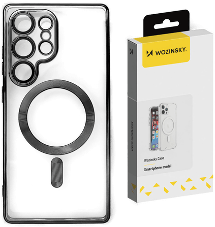 Wozinsky Magsafe-deksel for Samsung Galaxy S25 - Svart