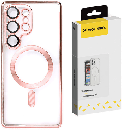 Wozinsky Magsafe Deksel for Samsung Galaxy S25 - Rosa
