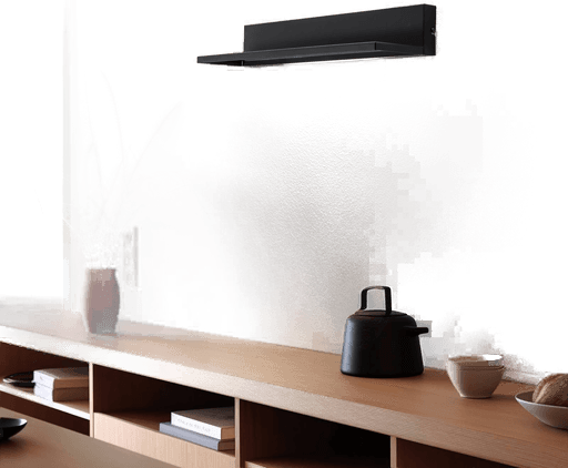 Luminex Vegglampe 60 cm svart stål