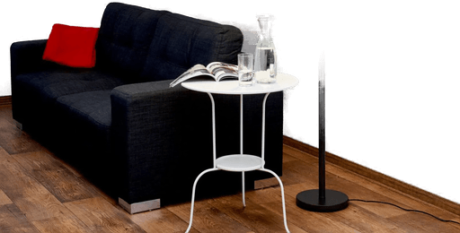 Lindby Elaina gulvlampe rustfarget 180 cm