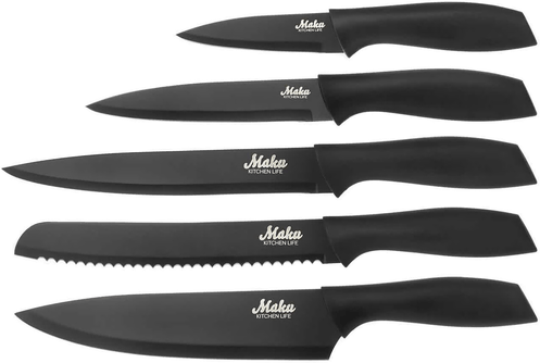Maku Knivsett 5 deler svart