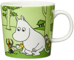Moomin Arabia Mummikopp Mummitrollet 30 cl Gressgrønn