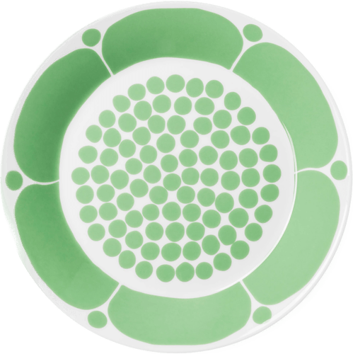 Arabia Sunnuntai tallerken Grønn Ø26 cm
