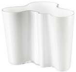 Iittala Alvar Aalto vase 16 cm hvit