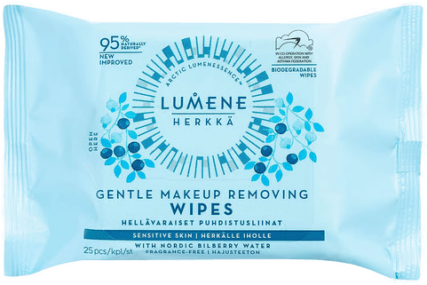 Lumene Soothing Gentle Makeup Removing Wipes 25 pcs