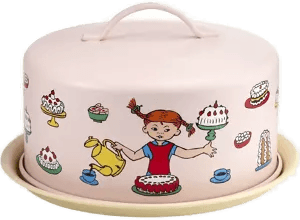 Muurla Pippi kakefat med kuppel