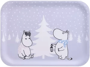 Muurla Moomin brett Snowfall 20x27 cm