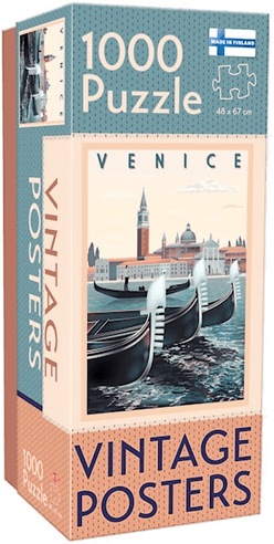 Adlibris 1000 brikker Vintage Venice