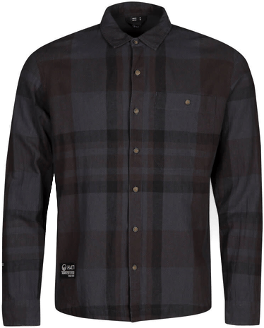 Halti Hiker Trekking Shirt Black Sand Grey Print