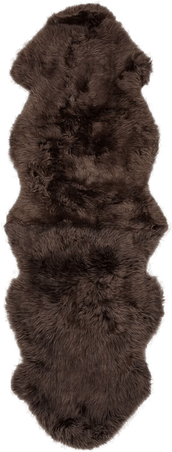 Natures Collection Saueskinn Langhåret 180x60 cm