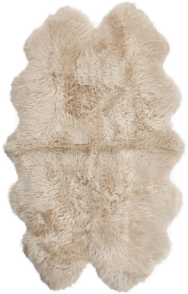 Natures Collection Saueskinnteppe 180x110 cm