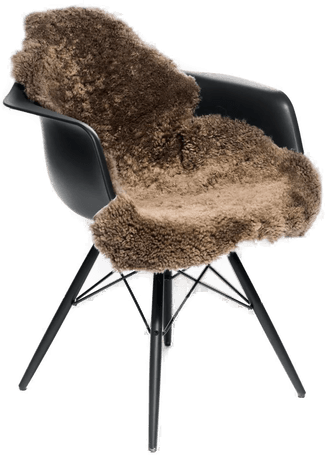 Natures Collection Saueskinn 90x60 cm Lysebrun