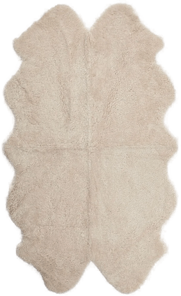 Natures Collection Saueskinnteppe 180x110 cm