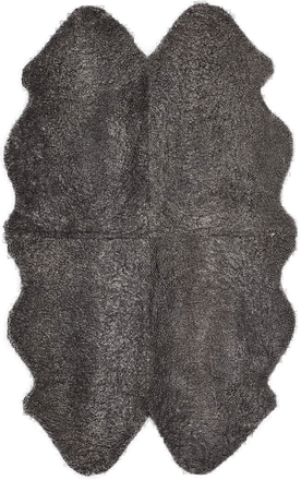 Natures Collection Saueskinnteppe 180x110 cm Grå