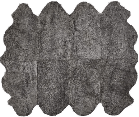 Natures Collection Saueskinnteppe 180x214 cm Grå