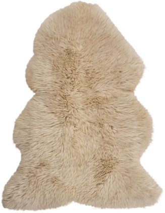 Natures Collection Saueskinn 115x60 cm Beige