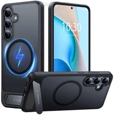 Torras Pstand Deksel for Samsung Galaxy S25