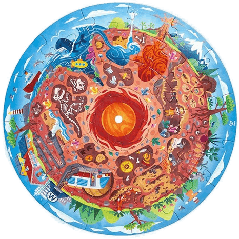 Hape Underground World Puzzle 36 pcs.