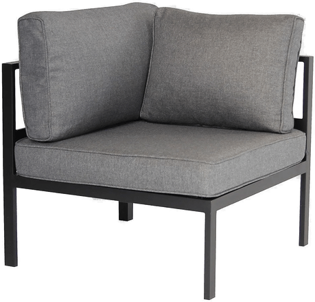 Brafab Leone hjørnedel Svart/Grå