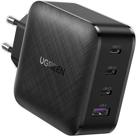 Baseus Hurtiglader 65W 3xUSB-C + USB-A