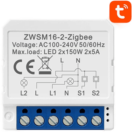 Avatto ZWSM16-W2 Smart brytermodul