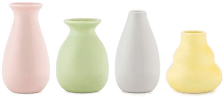 Porsgrunds Porselænsfabrik Minivaser 4pk