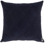 Borås Cotton Sonje Putetrekk 50x50 cm - Blå/Fløyel