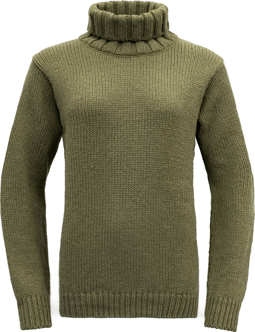 Devold Nansen Wool High Neck Olive