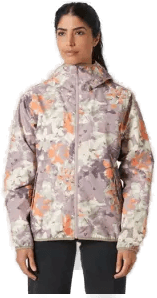 Helly Hansen Graphic Regnjakke Dame Lilla XL