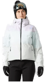 Helly Hansen Nora Kort Boblejakke Dame Hvit L