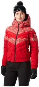 Helly Hansen Imperial Short Puffy Jacket Dame Rød XL