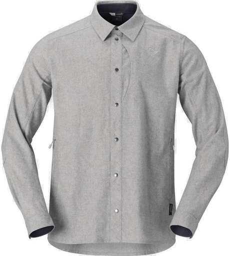 Norrøna Tamok Wool Shirt M'S Drizzle Melange