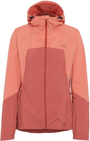 Kari Traa Thale Shell Jacket Dark Dusty Orange Pink