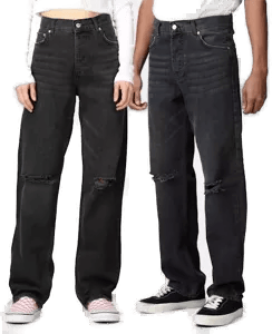 Junkyard Nevermind Jeans Svart EU 42 2/3