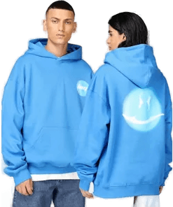 Beyond Medals Hettegenser Smiley Blur Hvit S