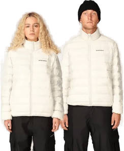 Beyond Medals Packable Down Jakke Hvit Unisex L