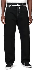 District 46 Straight Leg jeans Grønn S