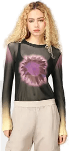 Junkyard Longsleeve Layer Top Grønn 2XS