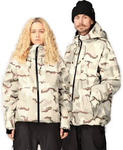 Beyond Medals 2-Layer snowboardjakke Grå XS