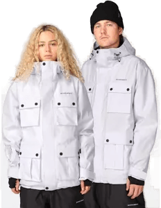 Beyond Medals 2-lags cargo snowboardjakke Blå S