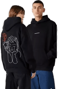 Beyond Medals Angel hettegenser Svart M