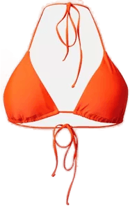 Junkyard Triangle bikinitopp Orange