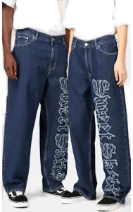 Sweet Sktbs Big Skate Application Jeans Blå M