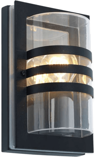 Ekeberg Mini Utelampe Vegg Sort Ms Belysning