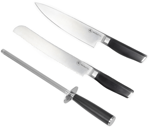 Brusletto Knivsett 3 stk