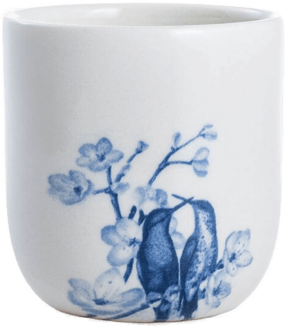 Stiernholm Yan krus 30 cl beige/blå