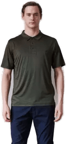 Fasán Pique Herre Grønn XL