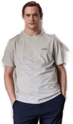 Fasán T-Skjorte Herre Grå L