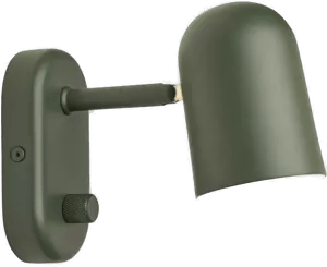 Northern Buddy vegglampe mørkegrønn